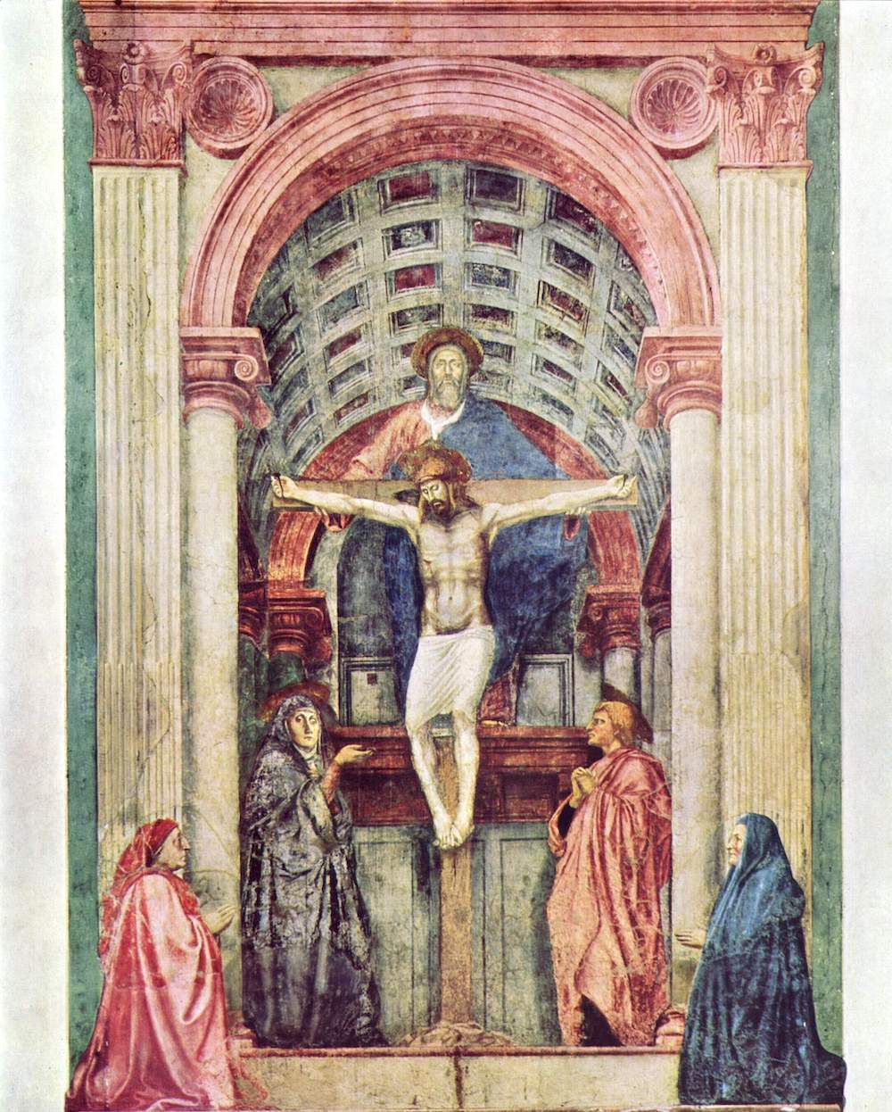Masaccio, La Trinità