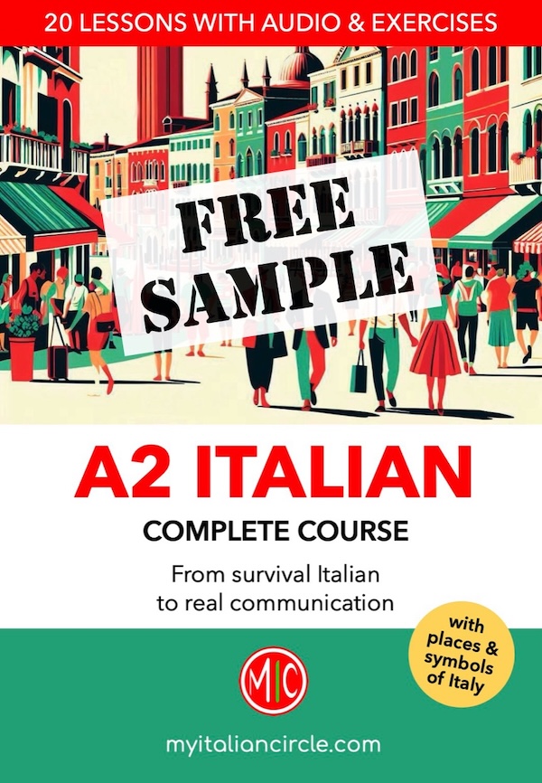 A2 pre-intermediate Italian course