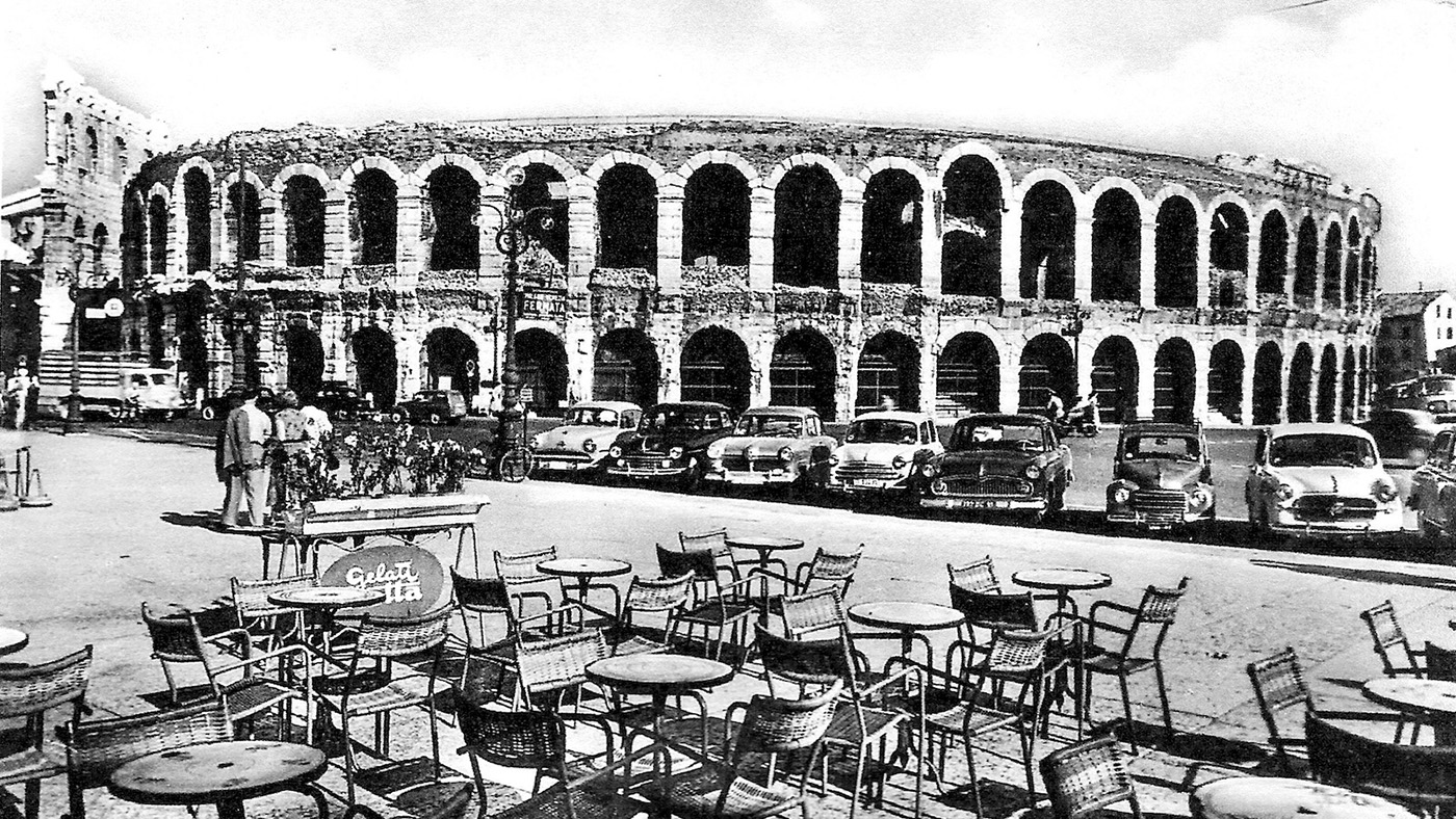Verona's Arena, historical photo