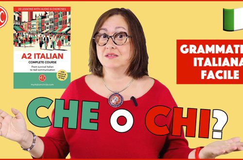 Che & chi: Italian relative pronouns
