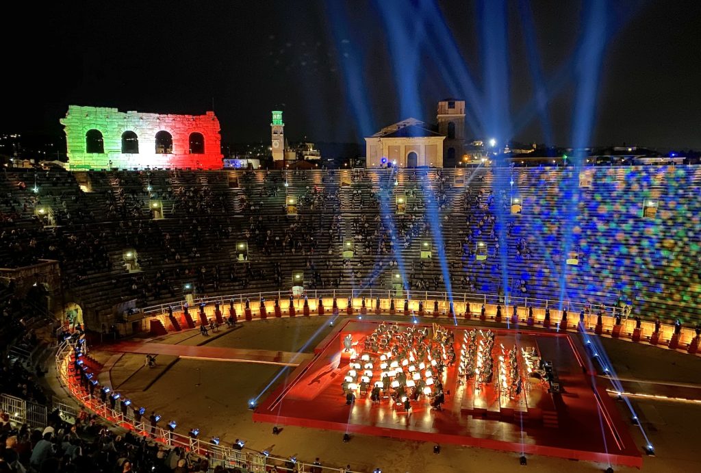 Inside the Arena di Verona